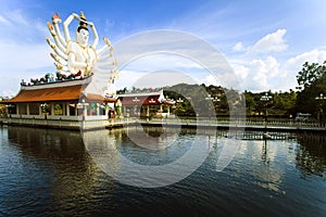 Kuan Yin statue on Thailand