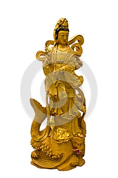 Kuan Yin white background