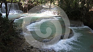 Kuang Si Falls in Luang Prabang, Laos