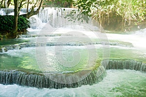 Kuang Si Waterfall near Luang Prabang, Laos