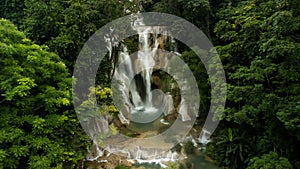 Kuang Si Waterfalls In Luang Probang Laos
