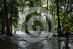 Kuang Si Waterfalls near Luang Prabang, Laos