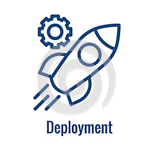 Kubernetes Development and Environment Icon Showing Aspect