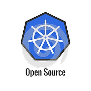 Kubernetes Development and Environment Icon Showing Aspect