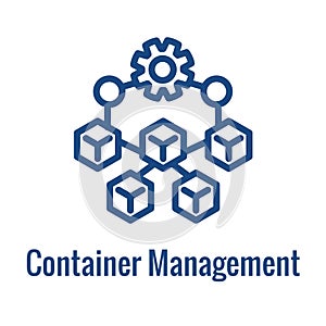 Kubernetes Development and Environment Icon Showing Aspect