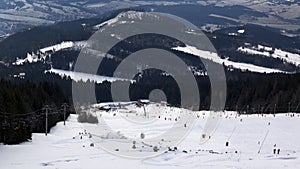 Kubinska hola Ski Resort, Oravska Magura, Dolna Orava, Slovakia