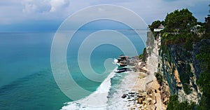 Kubu beach and cliffs