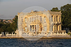 Kucuksu Pavilion in istanbul Turkey.