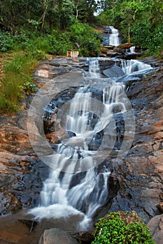 Kudlu Theertha Falls is located amid jungles of Western Ghats in Udupi district