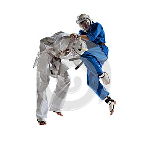 Kudo fighters are fighting Isolated