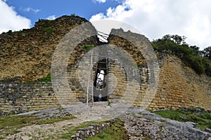 Kuelap archeological site and pre-Inca fortress. Chachapoyas, Amazonas, Peru