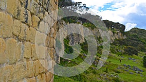 Kuelap archeological site and pre-Inca fortress. Chachapoyas, Amazonas, Peru