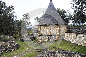 Kuelap - Fortress Chachapoyya civilization, conquered the Incas. It was built in the X century and lasted until around XVI century