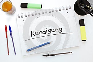 Kuendigung