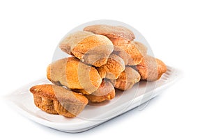 Kuih bahulu, a popular traditional Malay sweet sponge bun