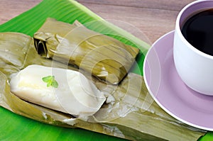 Kuih lepat pisang photo