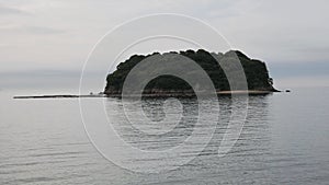 Kujuukushima viewed from Oshima in Seto Inland sea