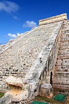 Kukulcan serpent El Castillo Mayan Chichen Itza