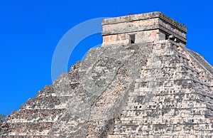 Kukulcan temple in chichenitza, yucatan, mexico XI photo