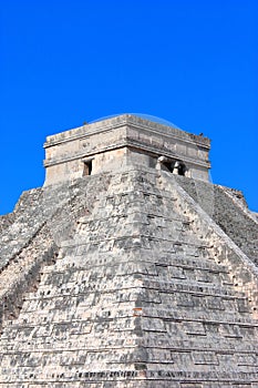 Kukulcan temple in chichenitza, yucatan, mexico VI photo