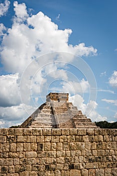 Kukulkan Pyramid (el Castillo) at Chichen Itza, Yucatan, Mexico