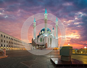 Kul Sharif Mosque. Kazan city, Russia