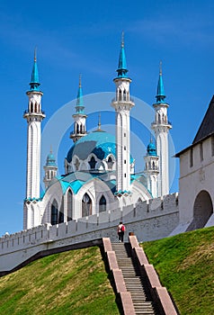 Kul Sharif mosque in Kazan Kremlin, Tatarstan, Russia