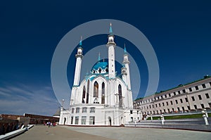 Kul Sharif Mosque in Kazan Kremlin. UNESCO World Heritage Site.