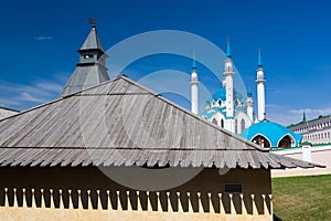 Kul Sharif Mosque in Kazan Kremlin. UNESCO World Heritage Site.