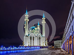 Kul Sharif mosque in Kazan, Tatarstan.