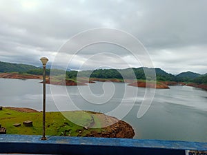 Kulamavu dam in Kerala Idukki, INDIA  