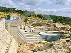 Kulasinghe Reservoir Moragahakanda in srilanka.