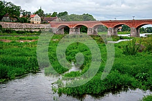 Kuldiga brick bridge