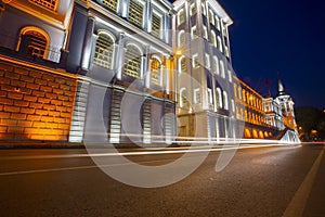 Kuleli Military High School is a military school located on the Anatolian side of the Bosphorus.