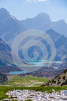 Kulikalon lakes, Fann mountains, tourism, Tajikistan