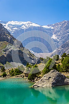 Kulikalon lakes, Fann mountains, tourism, Tajikistan