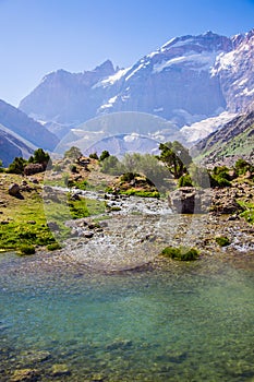 Kulikalon lakes, Fann mountains, tourism, Tajikistan