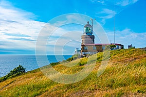 Kullen Lighthouse at Kullaberg peninsula in Sweden