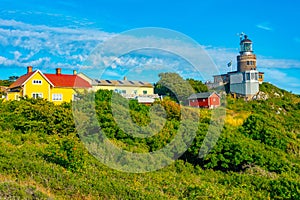 Kullen Lighthouse at Kullaberg peninsula in Sweden