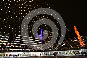 Kulturhuset, House of Culture, by night. Norrmalm. Stockholm. Sweden