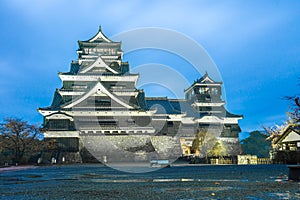 Kumamoto Castle in Chuoku, Kumamoto, Japan