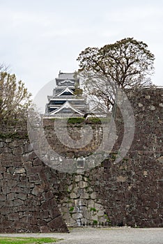 Kumamoto Castle is a hilltop Japanese castle, Kumamoto in Kumamoto Prefecture.