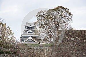 Kumamoto Castle is a hilltop Japanese castle, Kumamoto in Kumamoto Prefecture.