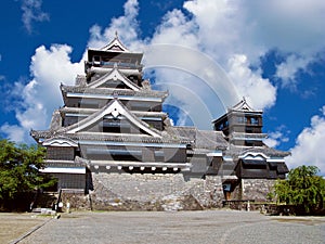 Kumamoto Castle in Japan