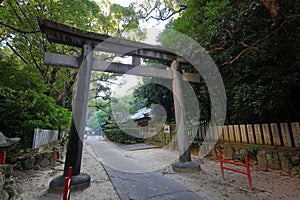 Kumano Sansho Triad Shrine in Shirahama, Nishimuro District,