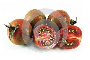 Kumato tomatoes photo