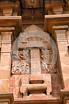 Kumbha-panjara, southern niche, Brihadisvara Temple, Tanjore, Tamil Nadu