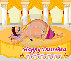 Kumbhakarna for Dussehra