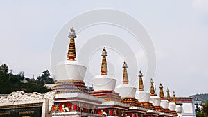 Kumbum Monastery, Ta`er Temple a Tibetan Buddhism Monastery in Huangzhong County, Xining Qinghai China