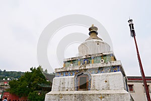 Kumbum Monastery, Ta`er Temple a Tibetan Buddhism Monastery in Huangzhong County, Xining Qinghai China